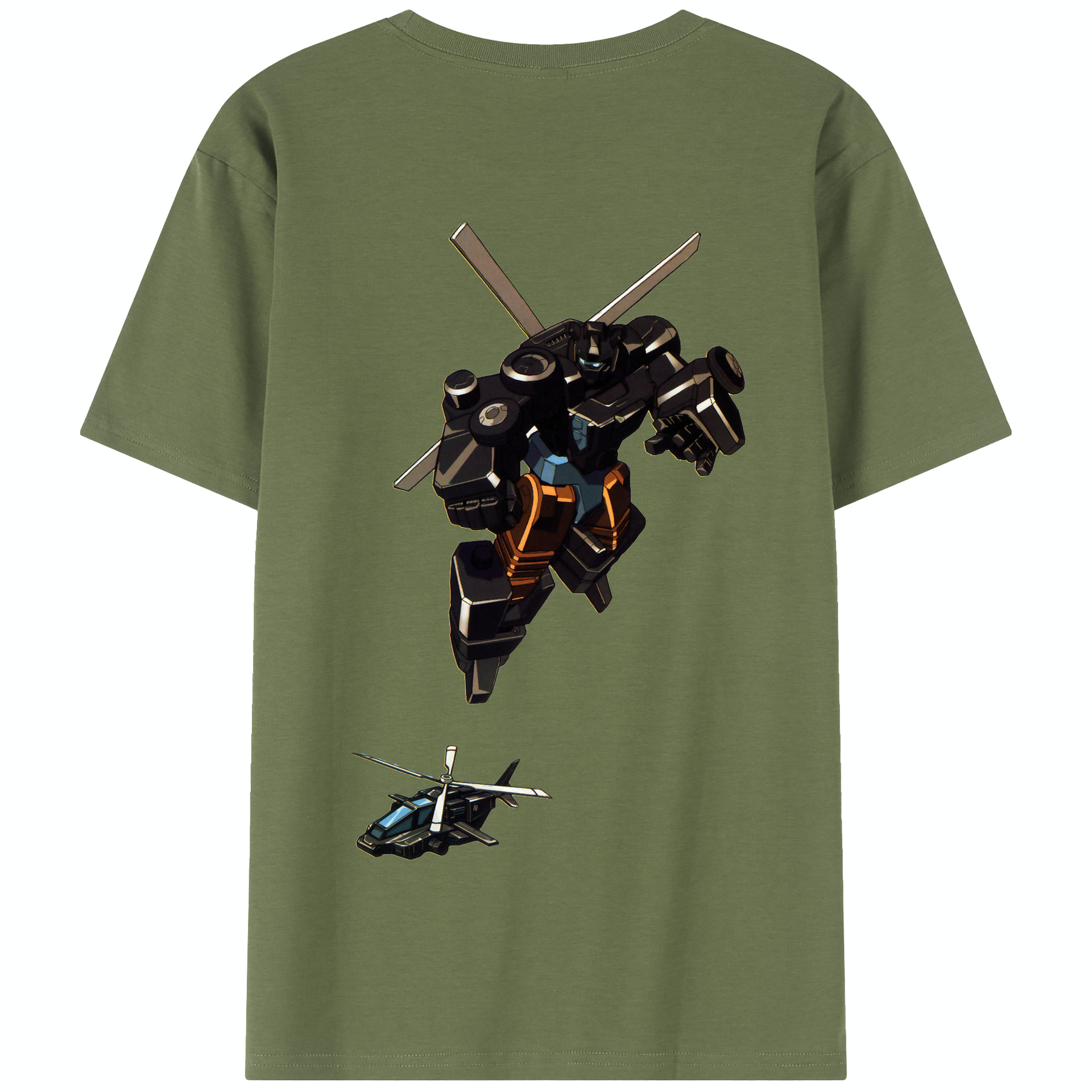 （画像用）  綿100％半袖Tシャツ（背面プリント）